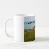 strand op Cape Cod Massachusetts Koffiemok (Links)