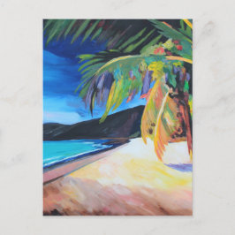 strand op Magen's Bay St Thomas US Maagdeneilanden Briefkaart