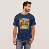 STRAND OP MIJN GEZICHT T-SHIRT (Voorkant volledig)