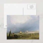 strand op Shoreham Briefkaart (Voorkant / Achterkant)