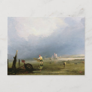 strand op Shoreham Briefkaart
