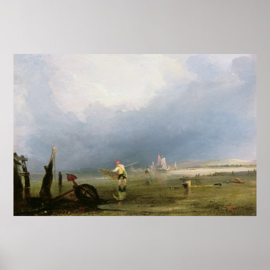 strand op Shoreham Poster (Voorkant)