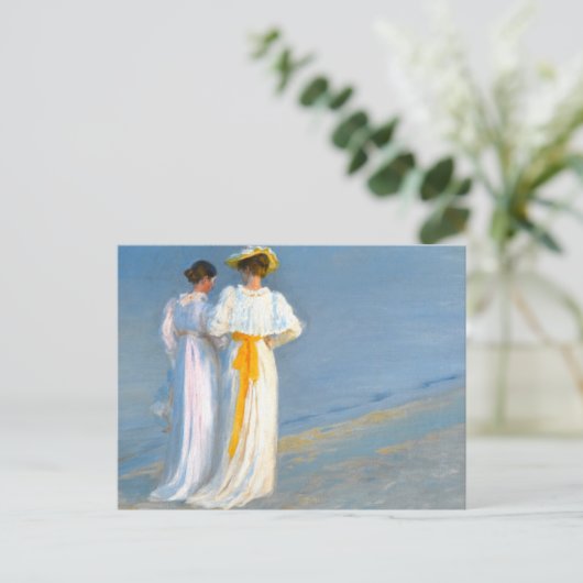 strand op Skagen Briefkaart (Staand voorkant)