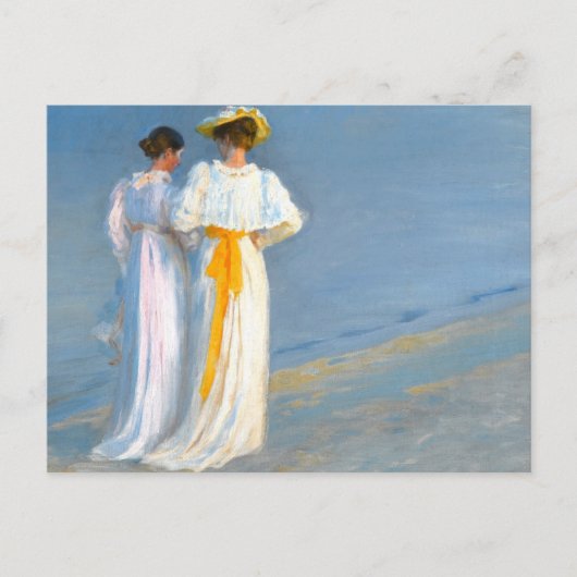 strand op Skagen Briefkaart (Voorkant)