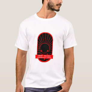 Strand Opruim Vrijwilligers Team T-shirt
