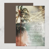  strand oude bruiloft uitnodigingen (Voorkant / Achterkant)