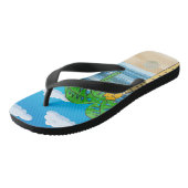 Strand Paar Teenslippers (Schuin)