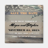 Strand Palm String Lights  Save the Date