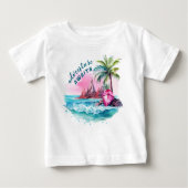 Strand Palm Tree Mountain Uitzicht avontuur wacht (Voorkant)