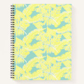 Strand palmbladeren notitieboek (Voorkant)