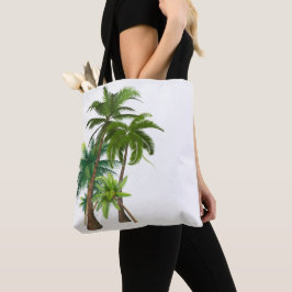 Strand Palmboom Ocean Bruiloft Tote Bag