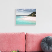 Strand, Paradijs, Eiland Canvas Afdruk (Insitu (Woonkamer))