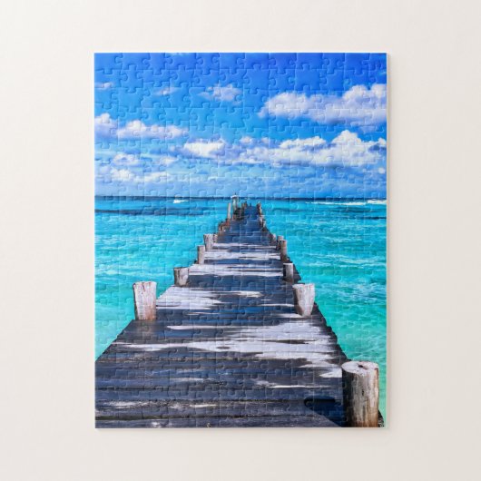 strand paradise legpuzzel (Verticaal)