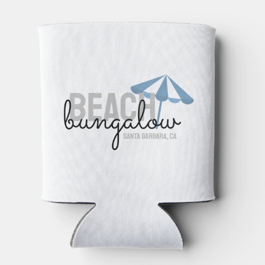 Strand Paraplu Vakantiehuis - Koelbox Cosy Blikjeskoeler (Achterkant)