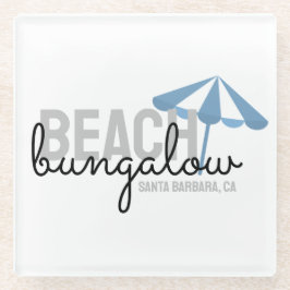 Strand Paraplu Vakantiehuis - Onderzetter Glazen Onderzetter