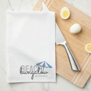 Strand paraplu vakantiewoning - keukenhanddoek