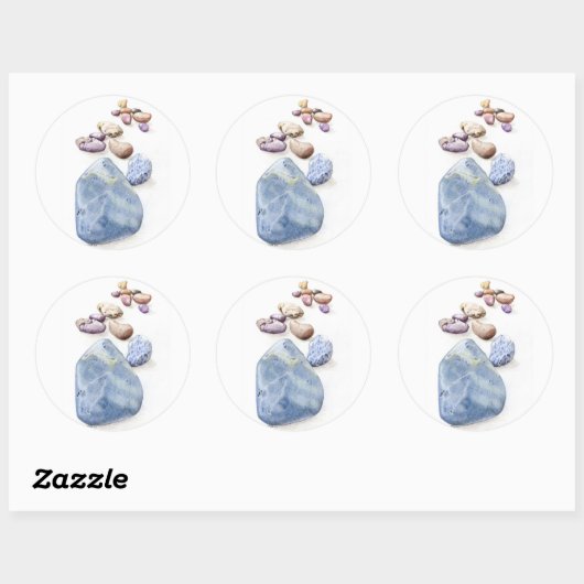 Strand Pebbles Sticker (Vel)