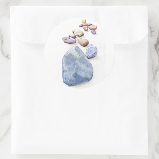 Strand Pebbles Sticker (Tas)
