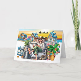 STRAND Persoonlijk, Bedrijf, Vastgoed Kerstmis Kaart