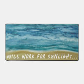 Strand Please Desk Mat (Voorkant)