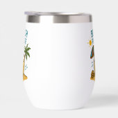 Strand Please Roestvrij staal Wijn Tumbler (Rechts)