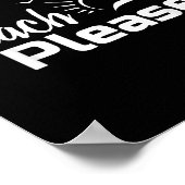 Strand Please Summer Beach Trip Shirt Poster (Hoek)