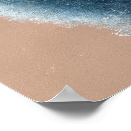 Strand Poster (Hoek)