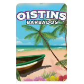  strand poster Oistins Barbados Magneet (Verticaal)