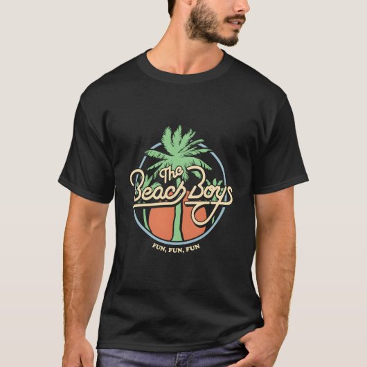 Strand Pret Fun Fun Fun Palmboom T-shirt (Voorkant)