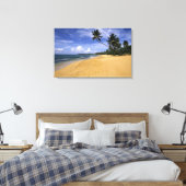 Strand Puerto Rico Canvas Afdruk (Insitu (Slaapkamer))