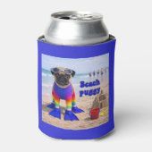 Strand Puggie Blikjeskoeler (Blikje Voorkant)