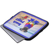Strand Puggie Laptop Sleeve (Voorkant onderkant)