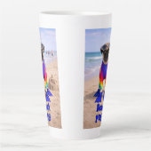 Strand Puggie Latte Mok (Voorkant)