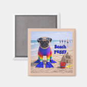 Strand Puggie Magneet (Voorkant / Achterkant)