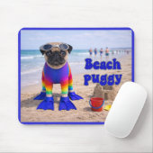 Strand Puggie Muismat (Met muis)