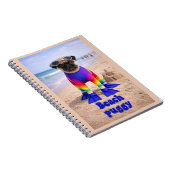 Strand Puggie Notitieboek (Rechterzijde)