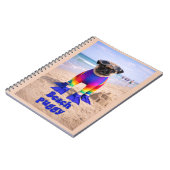 Strand Puggie Notitieboek (Linkerzijde)