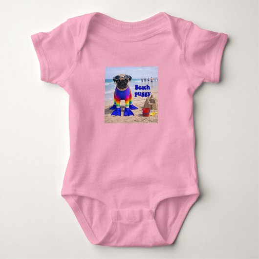 Strand Puggie Romper (Voorkant)