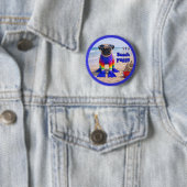 Strand Puggie Ronde Button 5,7 Cm (In situ)