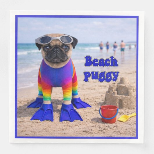 Strand Puggie Servet (Voorkant)