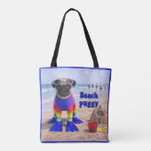 Strand Puggie Tote Bag (Achterkant)