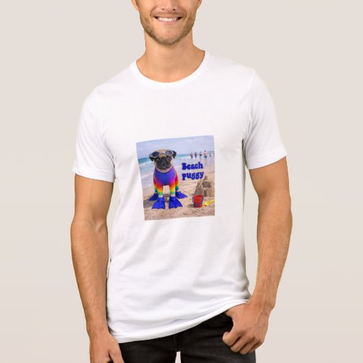 Strand Puggie Tri-Blend Shirt (Voorkant)