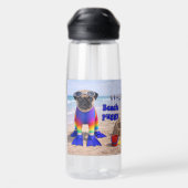 Strand Puggie Waterfles (Achterkant)