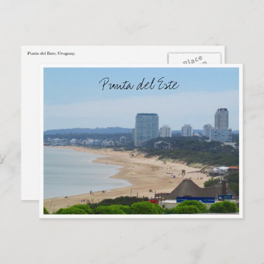 strand punta briefkaart (Voorkant / Achterkant)