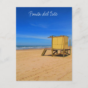 strand punta del este briefkaart