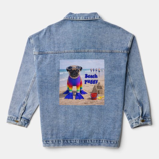Strand Puppy Denim Jacket (Achterkant)