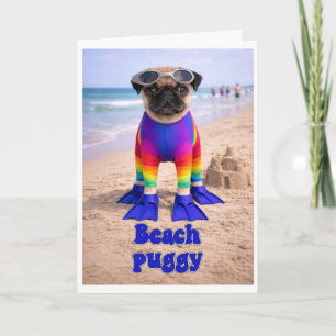 Strand Puppy Kaart