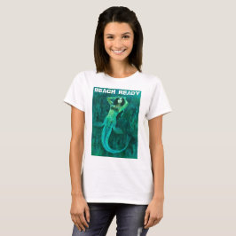 Strand Ready  Zeemeermin vrouwen T-shirt