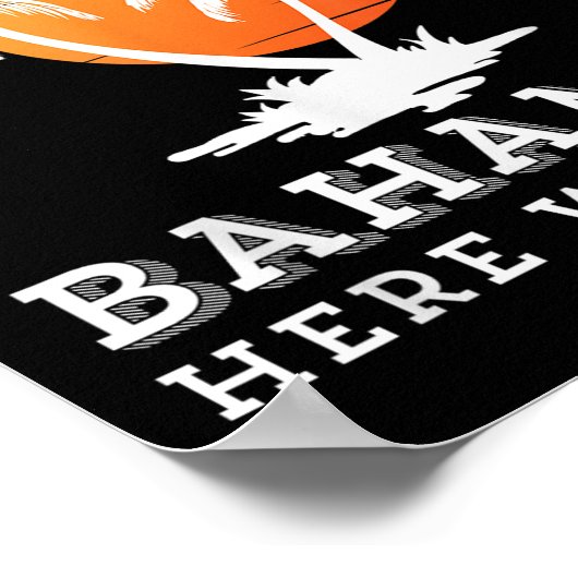 Strand Reizen Groep Matching Spring Break Zomer Poster (Hoek)