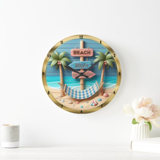 Strand Relax Hangmat Tropical Grote Klok (Huis)